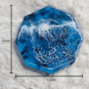 Ocean waves design resin desk accessory