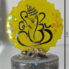 Resin Ganesha car showpiece for dashboard decoration