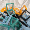 Teal Green Jewellery Display Box with Transparent Window for Resin Art and Jewelry