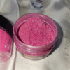 Carmine Pearl Mica Powder Pigment jar for resin art, epoxy, soap and candle making—vibrant Carmine pigment