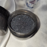 Grey Pearl Mica Powder Pigment jar for resin art, epoxy, soap and candle making—vibrant Grey pigment