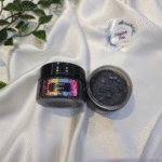 Grey Pearl Mica Powder Pigment jar for resin art, epoxy, soap and candle making—vibrant Grey pigment