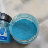Firozi Blue Pearl Mica Powder Pigment jar for resin art, epoxy, soap and candle making—vibrant metallic Firozi Blue pigment