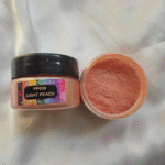 Light Peach Pearl Mica Powder Pigment jar for resin art, epoxy, soap and candle making—vibrant metallic Light Peach pigment
