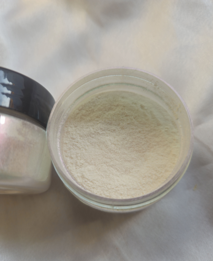 Red Violet Crystal Pearl Mica Powder Pigment jar for resin art, epoxy, soap and candle making—vibrant Crystal Red Violet pigment