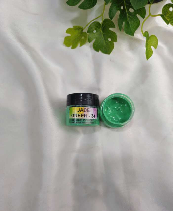 Opaque resin pigment in Jade Green for epoxy, resin art, and DIY crafts – 20g
