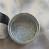 Metallic Silver Pearl Mica Powder Pigment jar for resin art, epoxy, soap and candle making—vibrant Metallic Silver pigment
