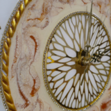 Luxury resin clock for classic home décor