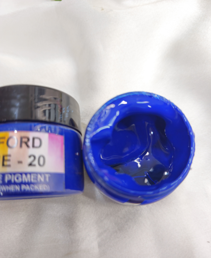 Opaque resin pigment in oxford blue for epoxy, resin art, and DIY crafts – 20g
