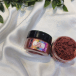 Satin Bargundy Pearl Mica Powder Pigment jar for resin art, epoxy, soap and candle making—vibrant metallic Satin Bargundy pigment