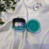 Green Blue Pearl Mica Powder Pigment jar for resin art, epoxy, soap and candle making—vibrant Green Blue pigment
