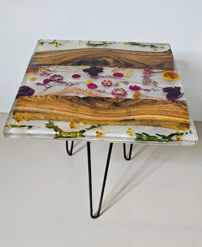 Real Flower Preserved River Table