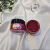 Satin Red Pearl Mica Powder Pigment jar for resin art, epoxy, soap and candle making—vibrant Satin Red pigment