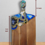 Handcrafted Wooden & Resin Platter