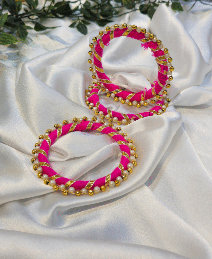 White pearl gota patti decorative strip used for resin art and craft decoration