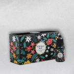 Premium UV resin hard type bottle with floral box packaging