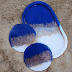 Mini Tray with coasters