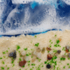 Blue White Ocean Wall Art