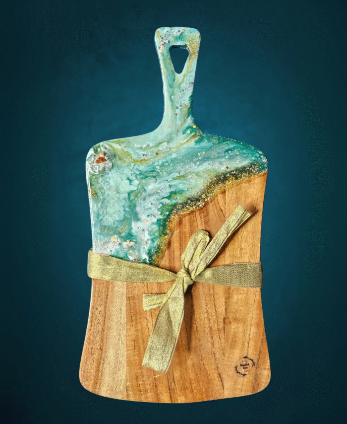 Handcrafted Wooden & Resin Platter