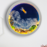 Ocean Wall Art with Led