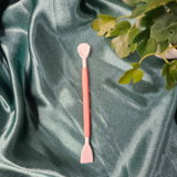 pink double-ended resin and clay sculpting tools