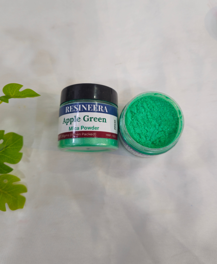 Apple Green mica powder