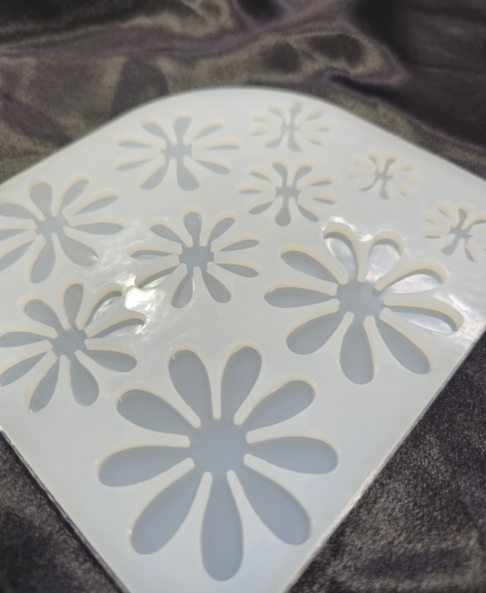 Decorative mini flower craft mould
