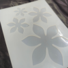 Floral silicone mould for DIY resin art