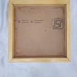 Thick wooden border frame for wedding varmala preservation