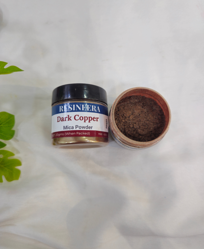 Dark copper mica powder