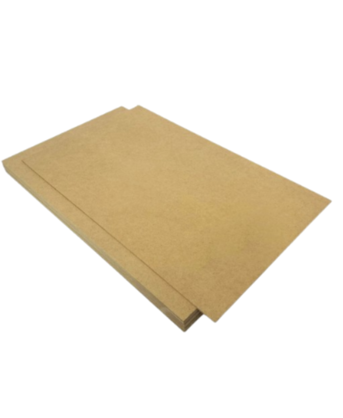 Rectangular MDF base board with smooth surface for resin art and craft projects