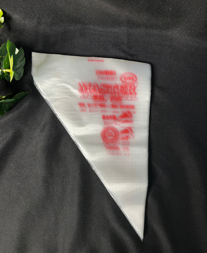 Reusable piping bag used for cake icing and decorative piping work