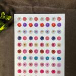 Daisy flower transparent A4 sheet for resin art and craft decoration