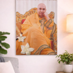 3D Guruji blessing frame wall art with realistic design for home decor