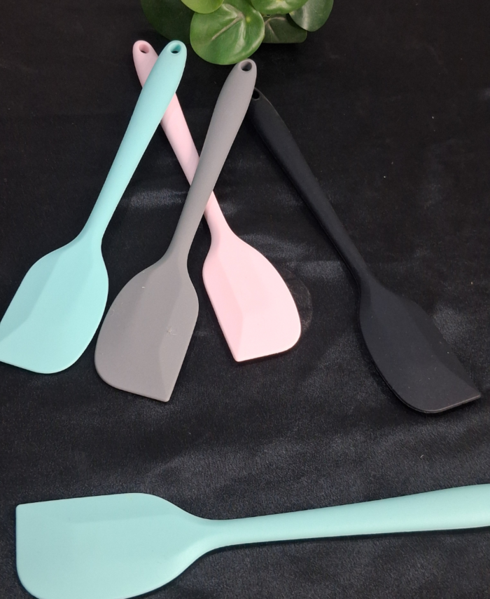 silicone spatula for baking and cooking in kitchen