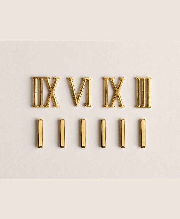 Acrylic roman number with Line