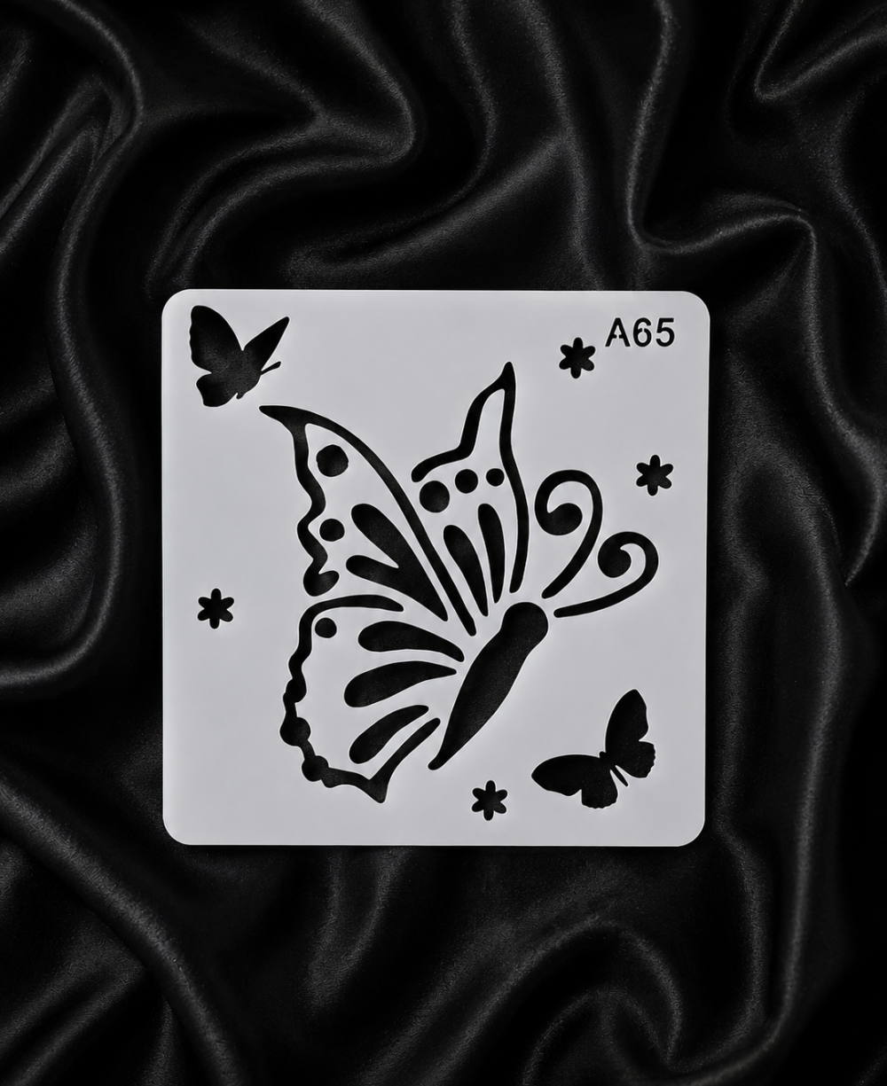 Stencil Butterfly Reusable butterfly stencil for DIY painting, wall art, craft projects, and home decoration.