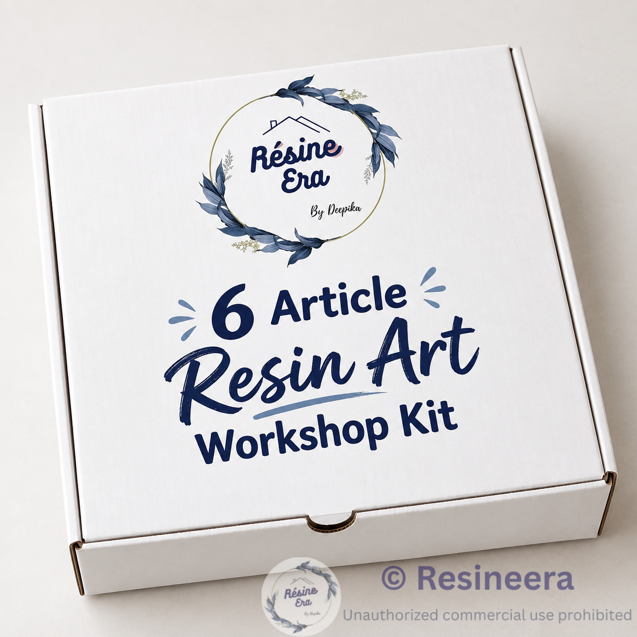 6Article Resin Art Workshop Kit 6 Article Workshop Kit