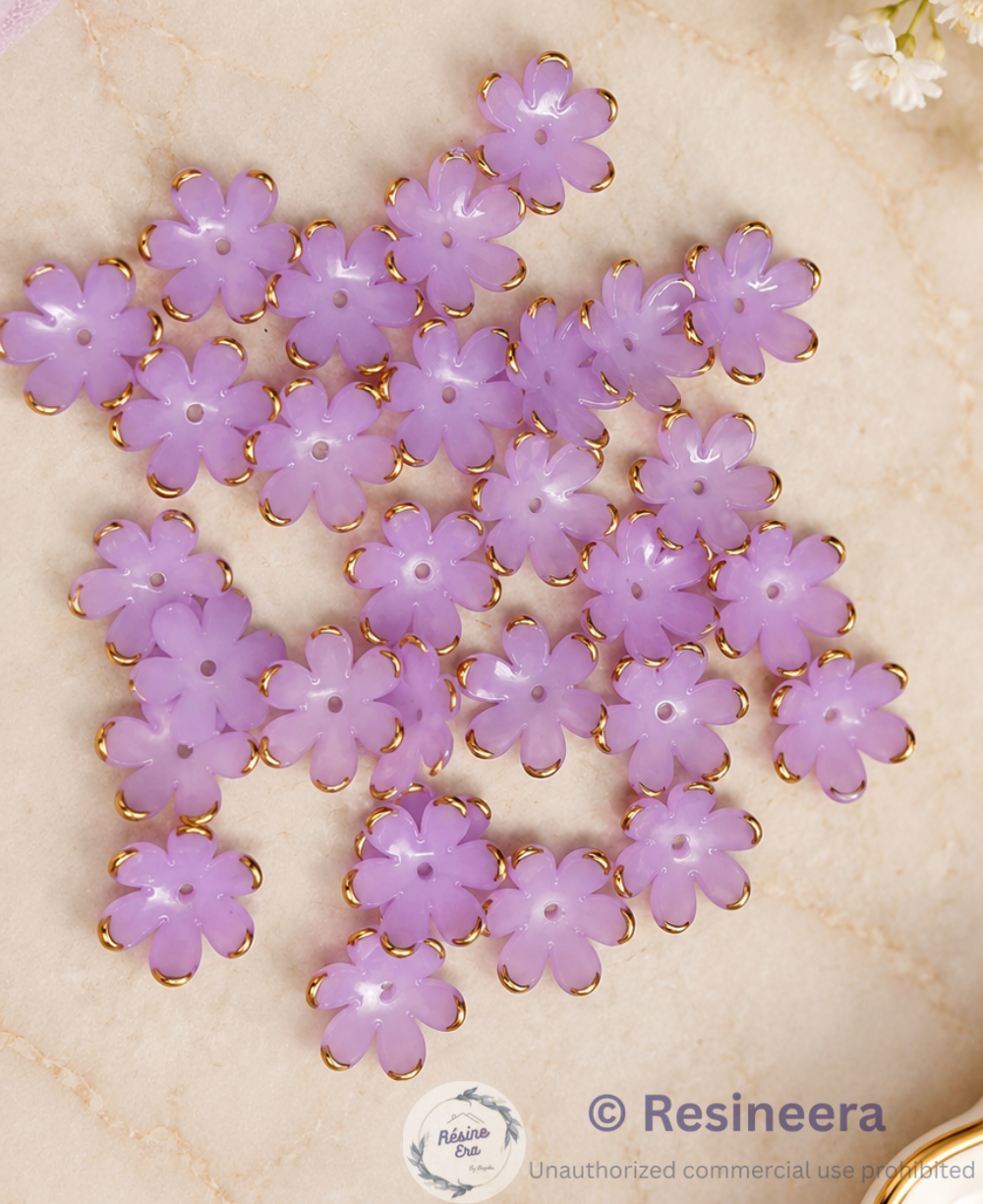 Purple Artificial decorative flower
