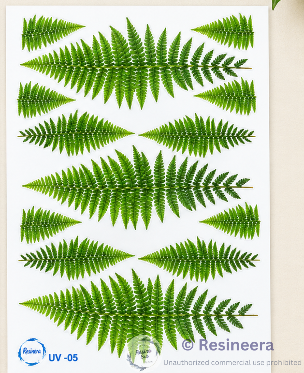 29 Leaf UV DTF Sticker